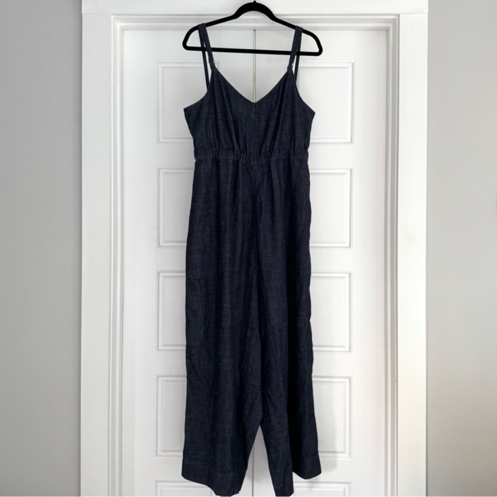 NWT! Anthropologie Pilcro Sleeveless Wide-Leg Jumpsuit - Multiple 🐢🐚 - Picture 6 of 7